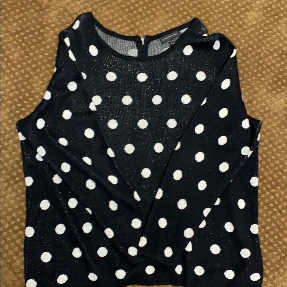 Polka-Dot Sweater